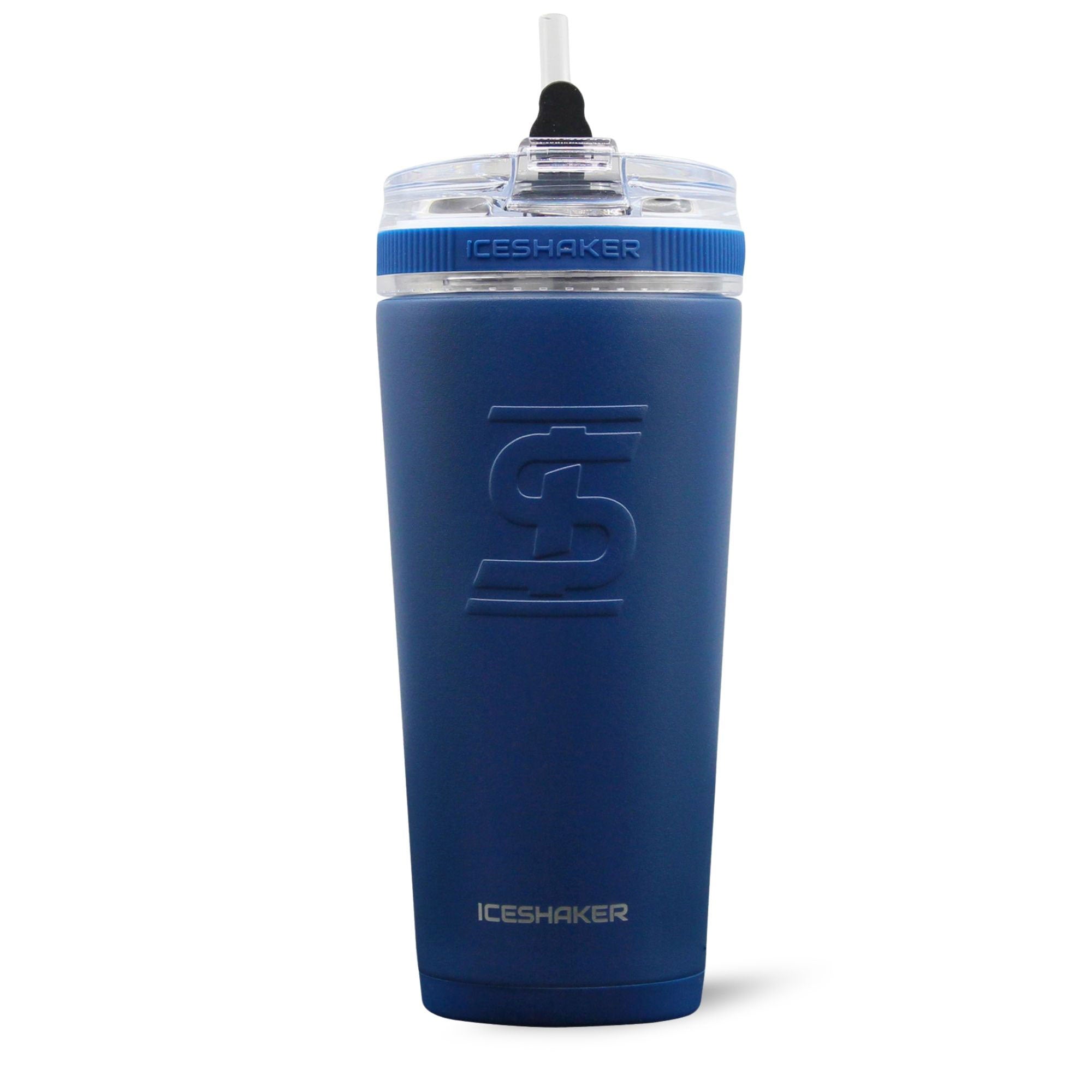 Official Chicago Cubs 26oz Insulated Stainless Steel Water Bottle with Flex Lid - Navy Blue - Perfect for Baseball Games, Gym & Outdoor Activities
