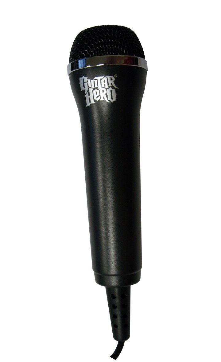 Guitar Hero World Tour Microphone for PS3, Wii & Xbox 360 - Wireless Karaoke Mic for Gaming & Party Singing - Perfect for Music Games & Family Entertainment