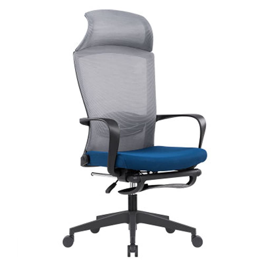 VIVIANSHOP Ergonomic Reclining Office Chair with Footrest - Adjustable Swivel Computer Desk Chair for Home & Office - Perfect for Working, Gaming, and Relaxing