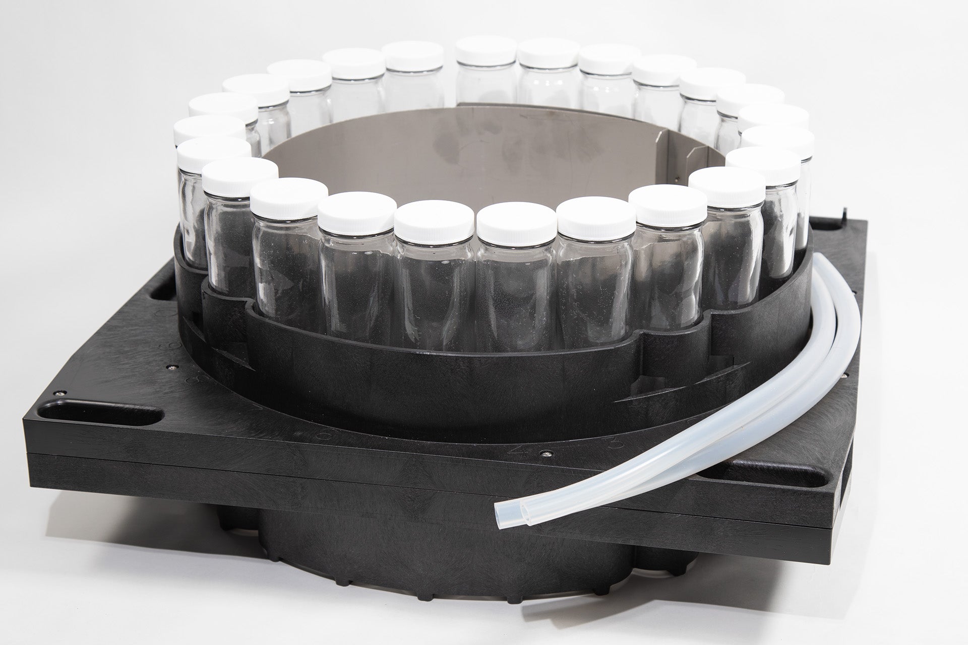 4700/5800 Refrigerated Sampler Glass Bottles - 24 Pack 350mL for Water & Beverage Sampling - Ideal for Lab Testing, Environmental Monitoring & Food Safety Analysis
