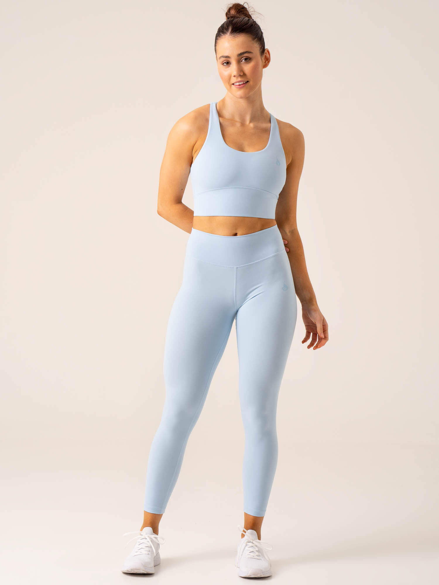 NKD Arch Sports Bra for Women - High Support Workout Bra, Breathable & Comfortable Yoga Bra in Baby Blue - Perfect for Running, Gym & Yoga