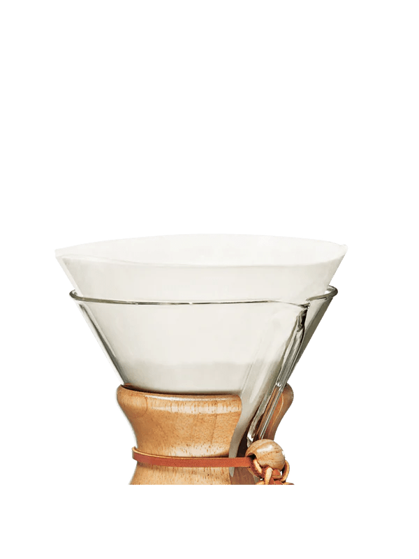 CHEMEX® Prefolded Circle Coffee Filters - 100 Pack | Perfect for Pour Over & Drip Coffee Makers | Ideal for Home, Office & Specialty Coffee Brewing