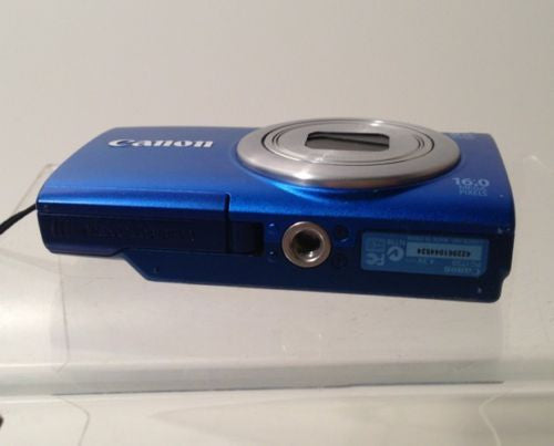 Canon PowerShot A4000 IS 16MP Digital Camera with Image Stabilization - Blue (Brand New) - Perfect for Travel, Vlogging & Everyday Photography