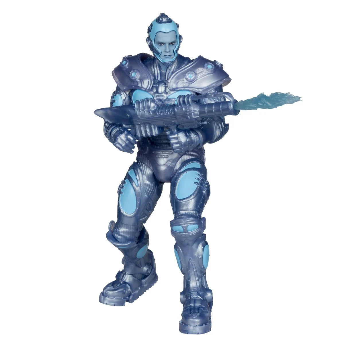Mr. Freeze (Black Light) DC Multiverse Batman and Robin Gold Label 7-Inch Action Figure - Collectible Toy for Superhero Fans, Perfect for Display and Comic Book Themed Decor