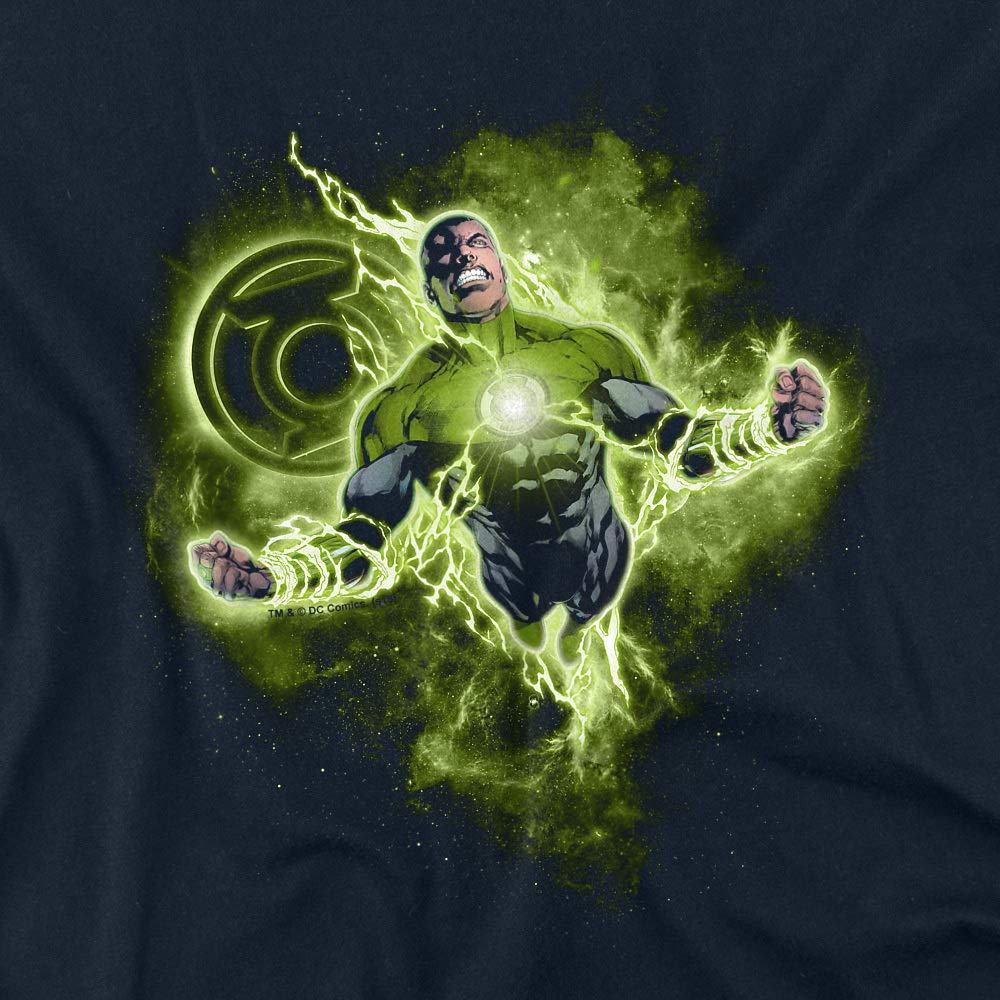 DC Comics Green Lantern Lantern Nebula Graphic Women's T-Shirt | Superhero Tee for Women & Girls | Casual Cosplay Shirt for Comic Con, Halloween & Everyday Wear | Perfect Gift for DC Fans | Great for Superhero Parties, Movie Nights & Comic Book Events | Ideal for Cosplay, Comic Book Conventions, Halloween Costumes & Superhero Themed Events | Perfect for Fan Gatherings, Birthday Parties, and Superhero-Themed Outings
