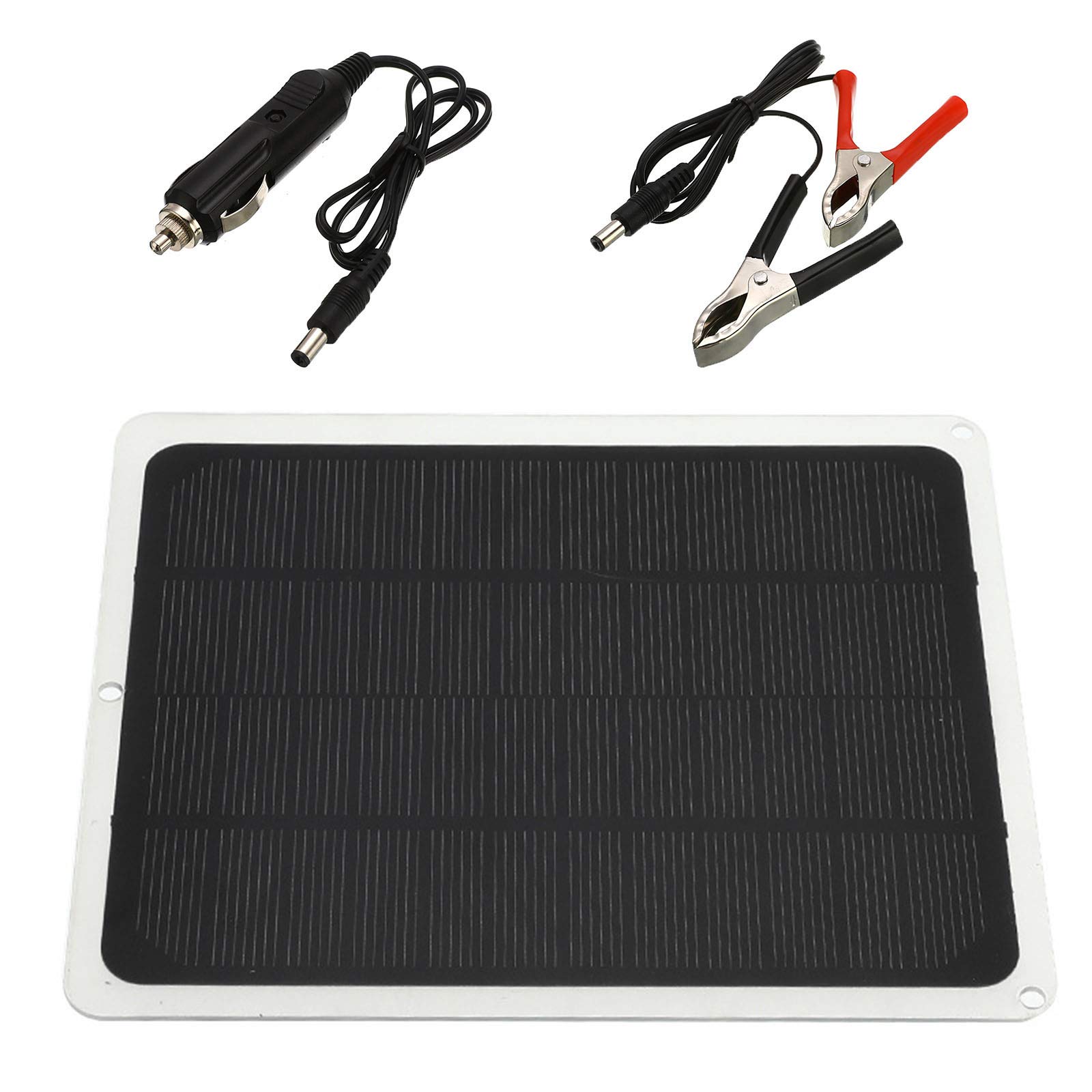 20W Monocrystalline Solar Panel with Battery - Portable Solar Charger for Phones, Cars & Home Tools - Waterproof & Insulated for Outdoor Camping, Hiking, Emergency Power