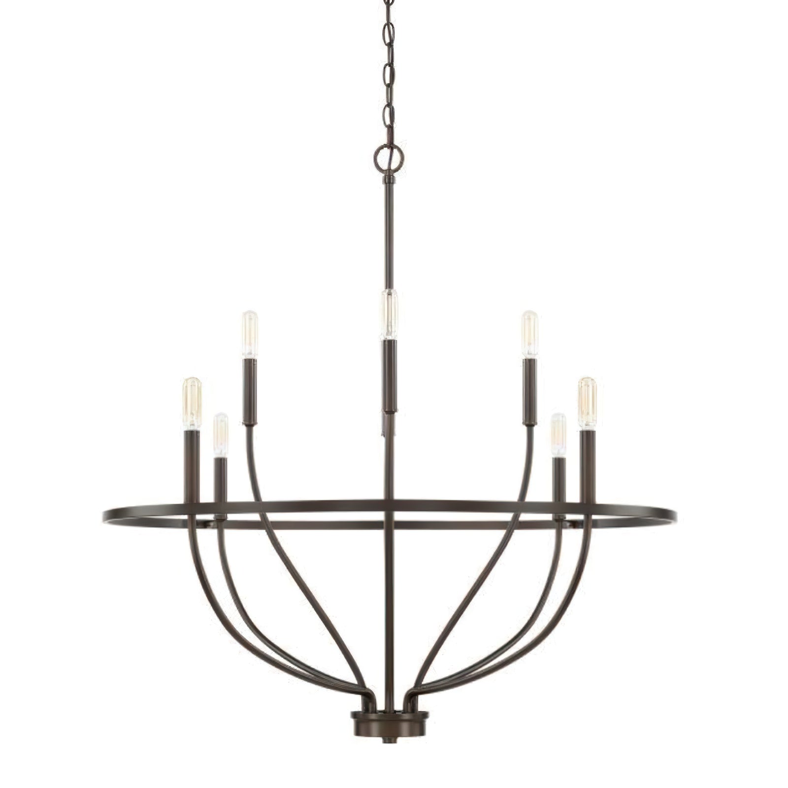 Maxwell Chandelier - Modern Crystal Ceiling Light Fixture for Dining Room, Living Room & Bedroom | Elegant Lighting Decor for Home & Office