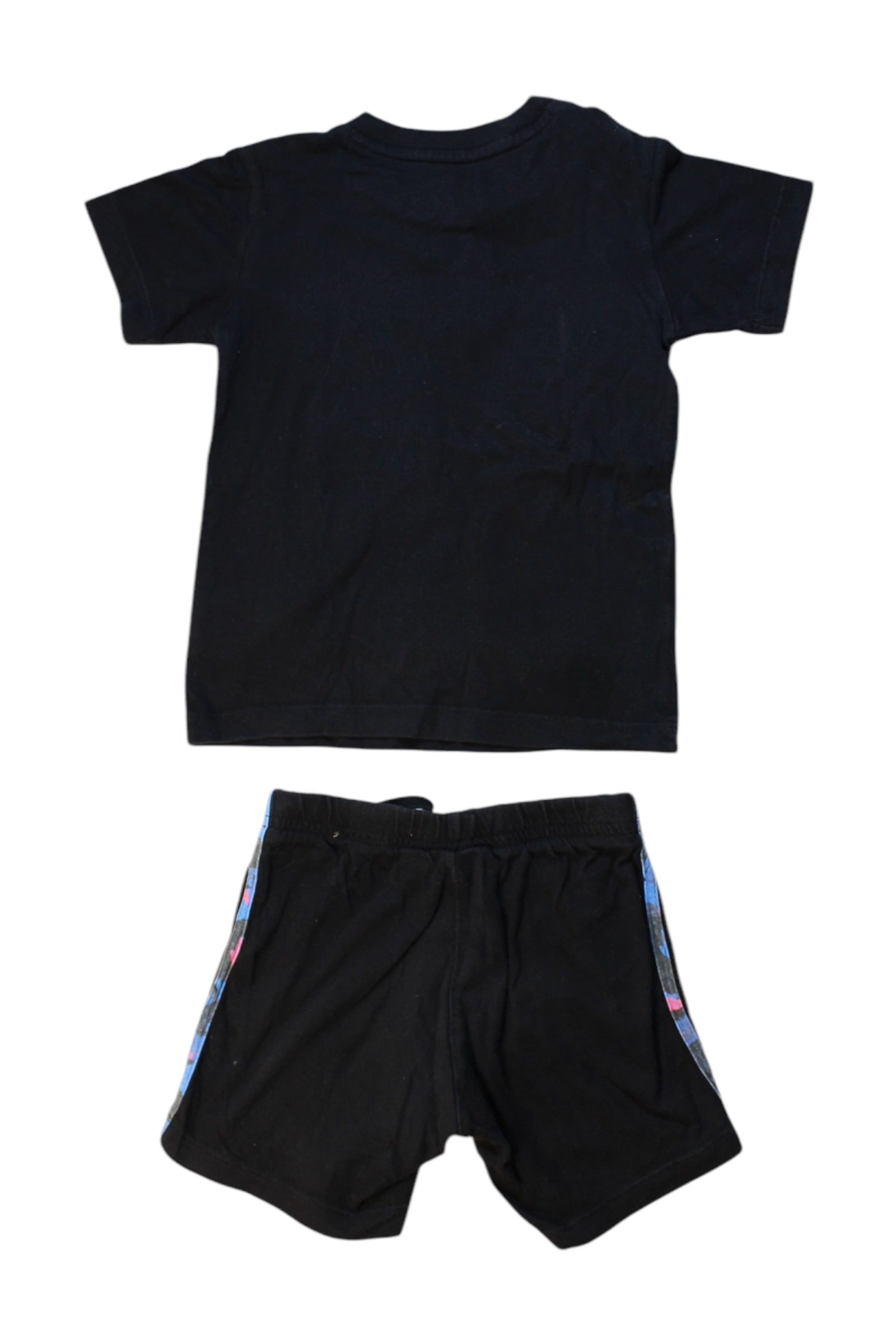 Adidas Logo T-Shirt and Shorts Set for Baby Boys & Girls 12-18 Months - Comfortable Cotton Outfit for Playtime, Daycare & Casual Wear