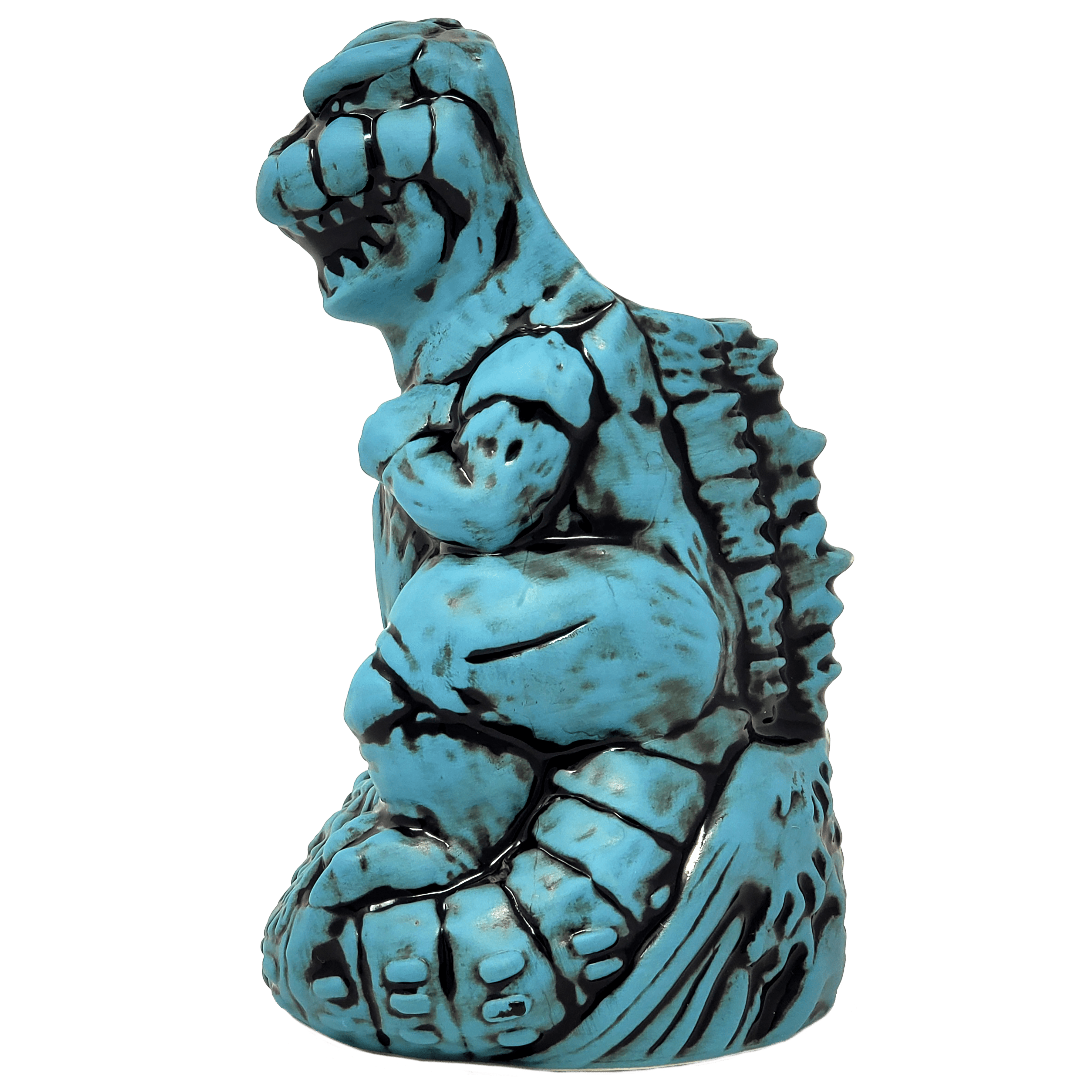 Godzilla 74 Tiki Mug - Heat Ray Variant Collectible Ceramic Cup | Limited Edition Pop Culture Drinkware for Home Bar, Themed Parties & Movie Nights