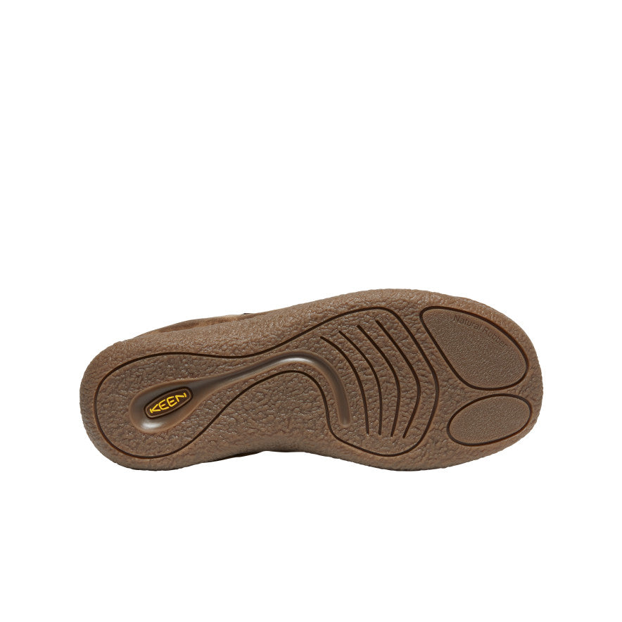 Women's Howser III Slide Sandals - Dark Earth Velour Comfortable House Slippers for Indoor/Outdoor Wear