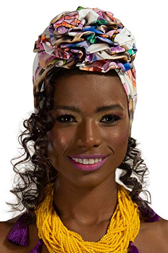 Stylish Cotton Turban Head Wrap for Women - Soft & Breathable Hair Scarf - Perfect for Yoga, Beach, or Everyday Fashion Accessory