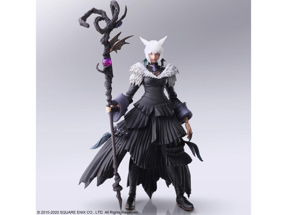 Bring Arts Final Fantasy XIV Y'shtola Action Figure - Square Enix Collectible Anime Figure for Display & Gaming Room Decor - Perfect for FFXIV Fans & Anime Collectors