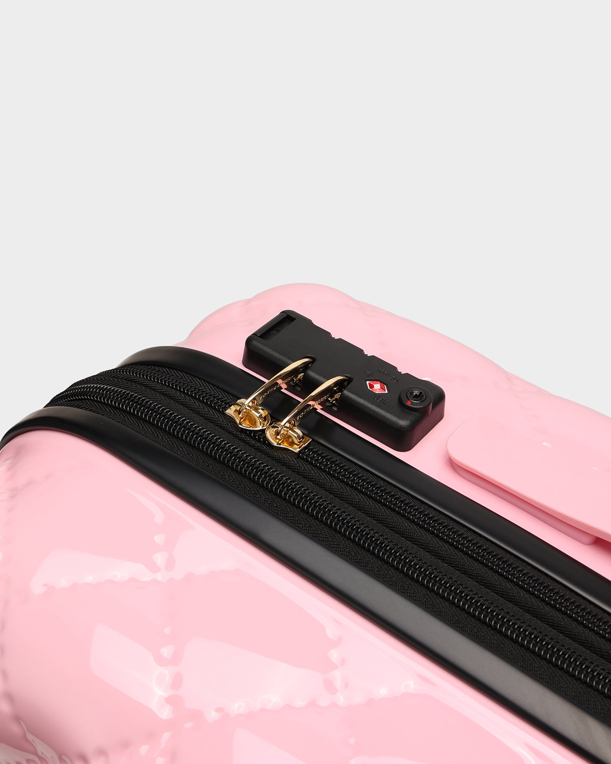 Pink Diamond 3-Piece Luggage Set with Spinner Wheels - Lightweight Hardshell Suitcase for Women Travel, Business Trips & Family Vacations