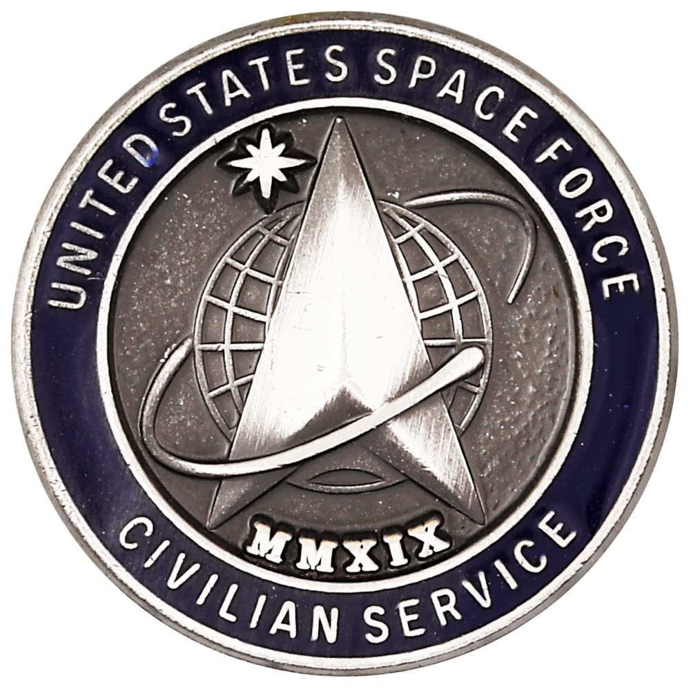 MEDALS OF AMERICA EST. 1976 USSF Lapel Pin - Civilian Service Award - Military & Government Recognition Accessory - Perfect for Veterans, Collectors & Patriotic Events