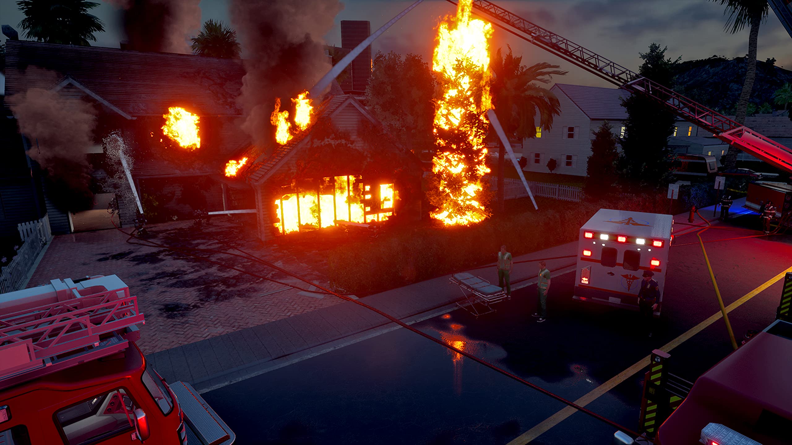 Firefighting Simulator: The Squad - Realistic PS5 Firefighter Game | Train & Lead Your Team in Emergency Rescue Missions | Perfect for Firefighter Training & Action Game Fans