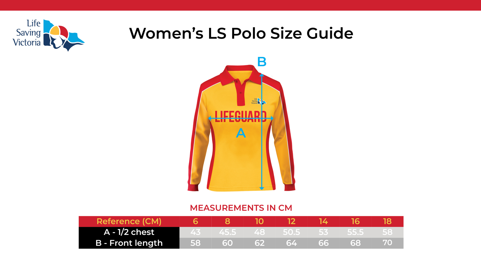 Women's Pool Lifeguard Polo Shirt - Long & Short Sleeve Options - Comfortable Swimwear for Lifeguards, Water Safety Professionals & Aquatic Activities