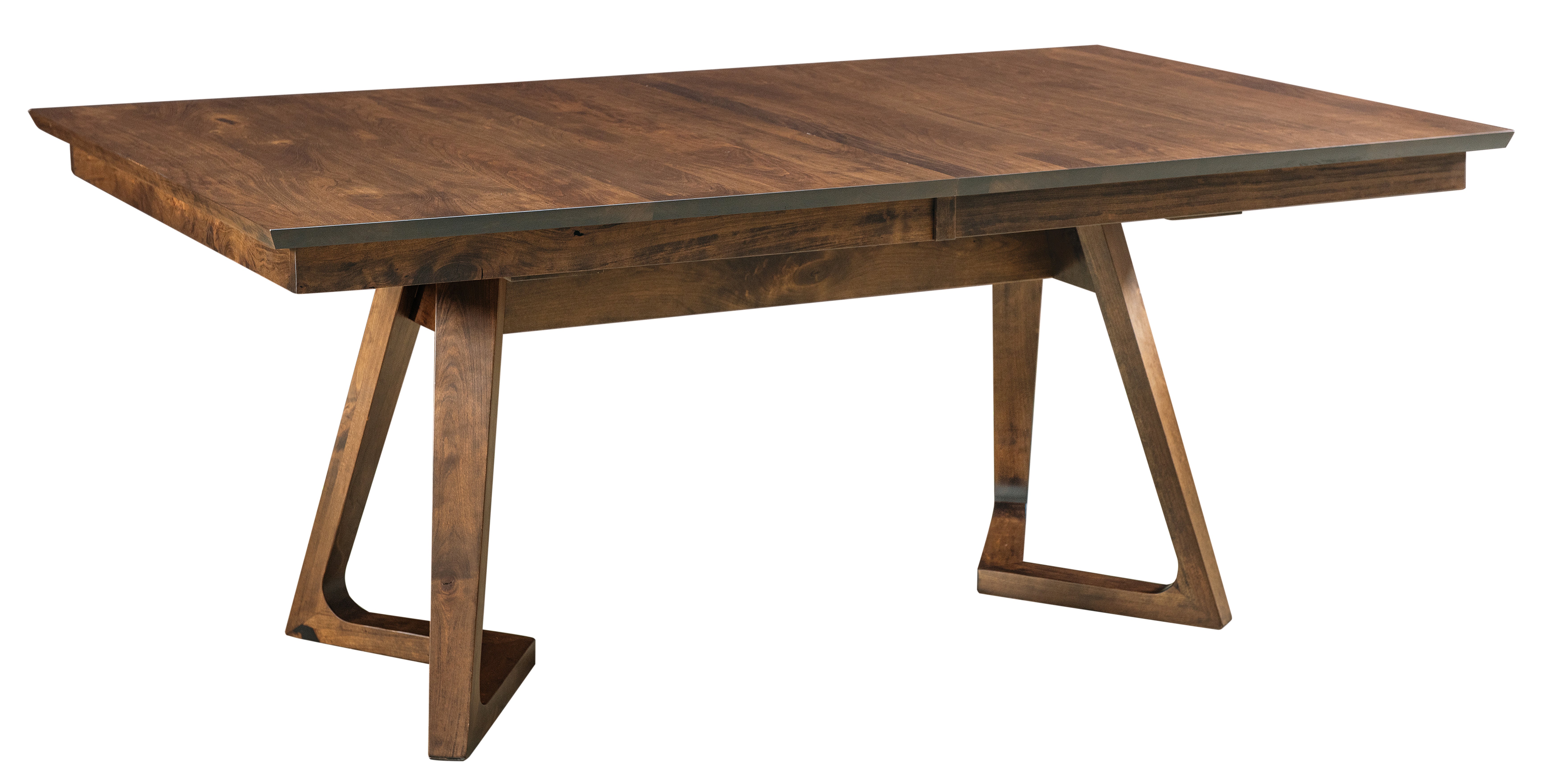 Venice Trestle Table - Solid Wood Dining Table for Kitchen & Dining Room | Farmhouse Style Trestle Base | Perfect for Family Gatherings & Dinner Parties