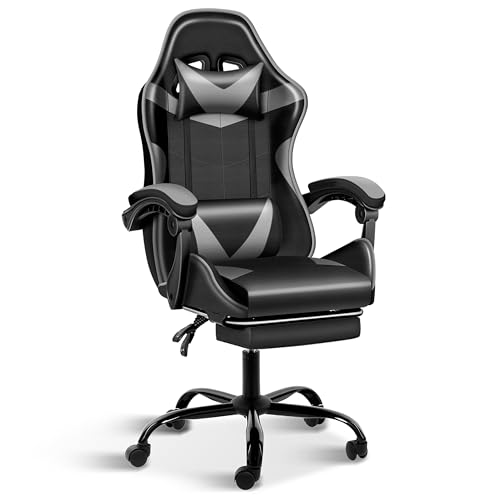 1-black/Grey With Footrest