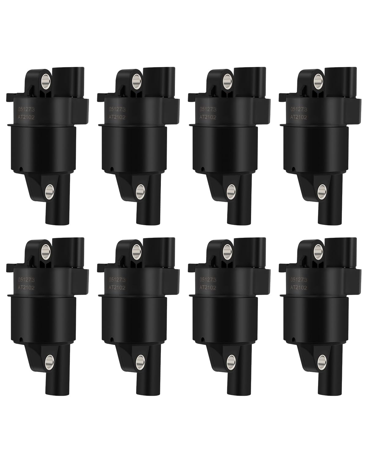 ECCPP 8-Pack Universal Car Ignition Coils Replacement for Buick Cadillac GMC Chevy 2005-2012 Models - Compatible with UF414 C1512 - Perfect for Road Trips, Auto Repair & Emergency Vehicle Maintenance