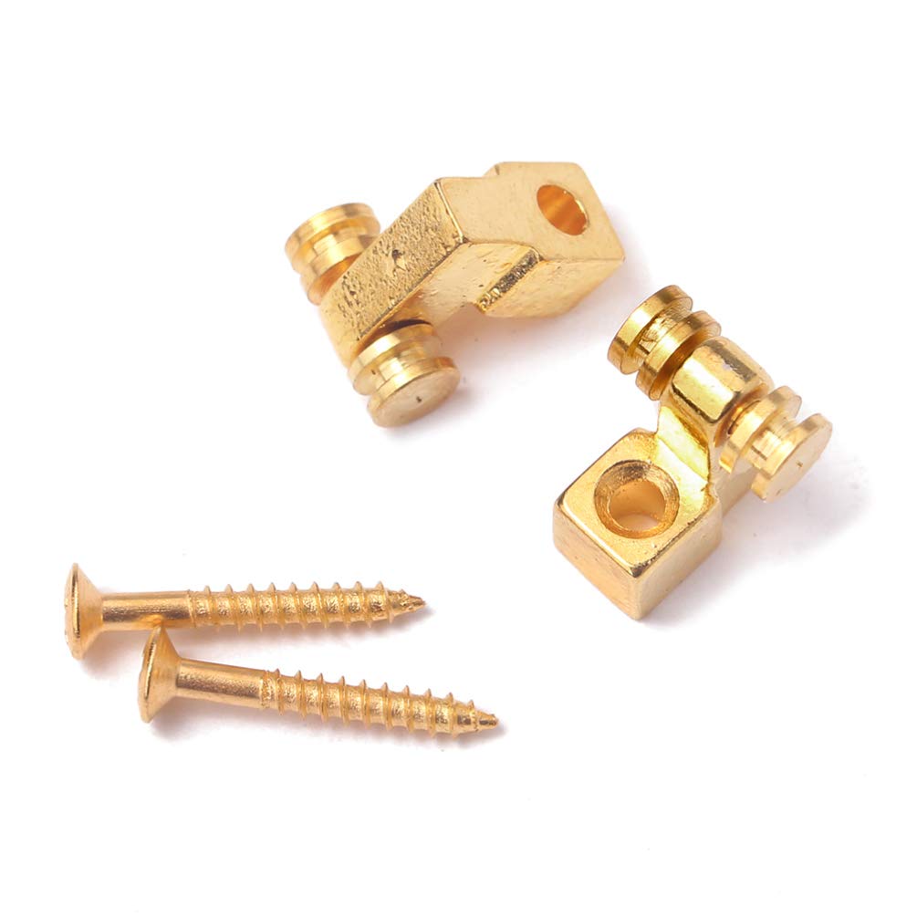 Healifty 2-Piece Roller Guitar Guide Accessories - Compatible with Electric Guitars, String Parts & Musical Instruments | Perfect for Guitar Maintenance & String Replacement