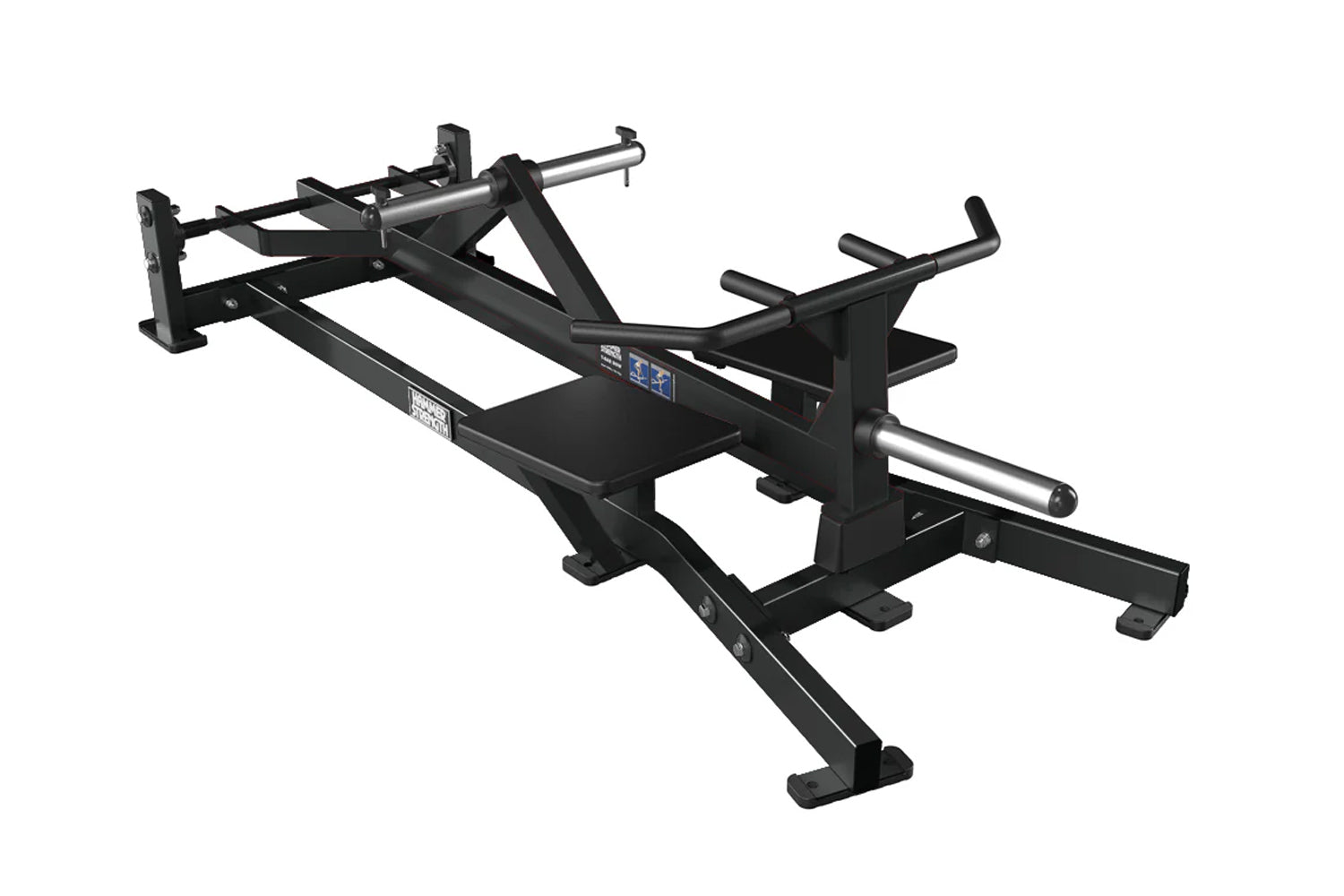 Hammer Strength Plate Loaded T-Bar Row Machine - Heavy Duty Home Gym Equipment for Back Workouts - Perfect for Strength Training & Muscle Building in Home Gym or Commercial Fitness Center