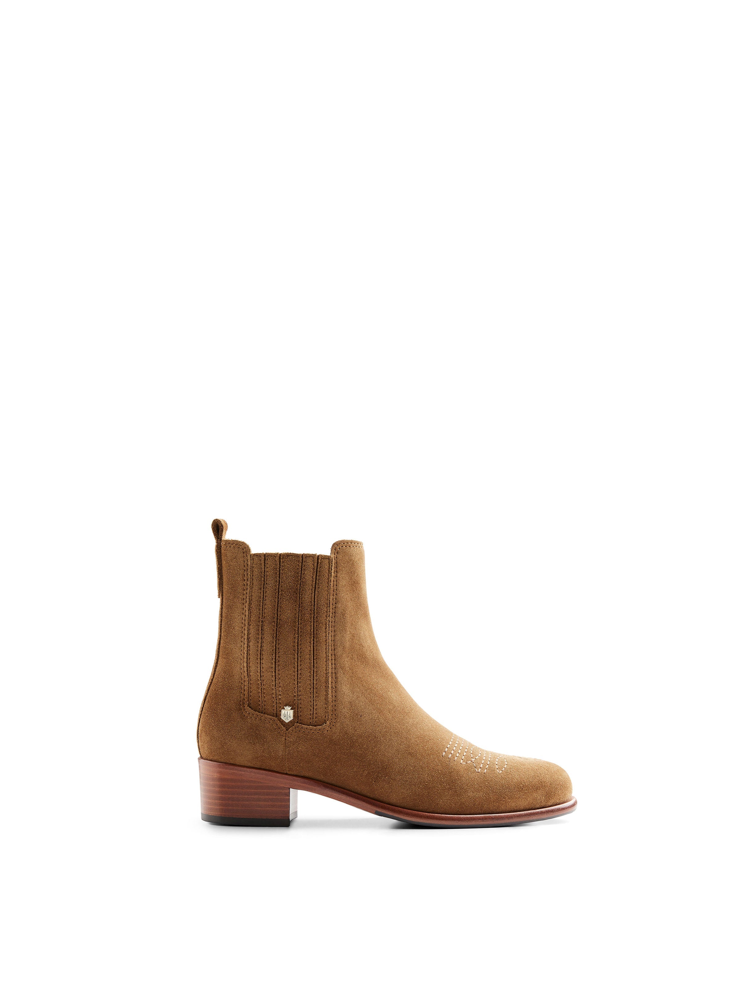 Rockingham Chelsea Boots for Men - Tan Leather Ankle Boots - Stylish & Comfortable for Casual Wear, Work & Outdoor Activities
