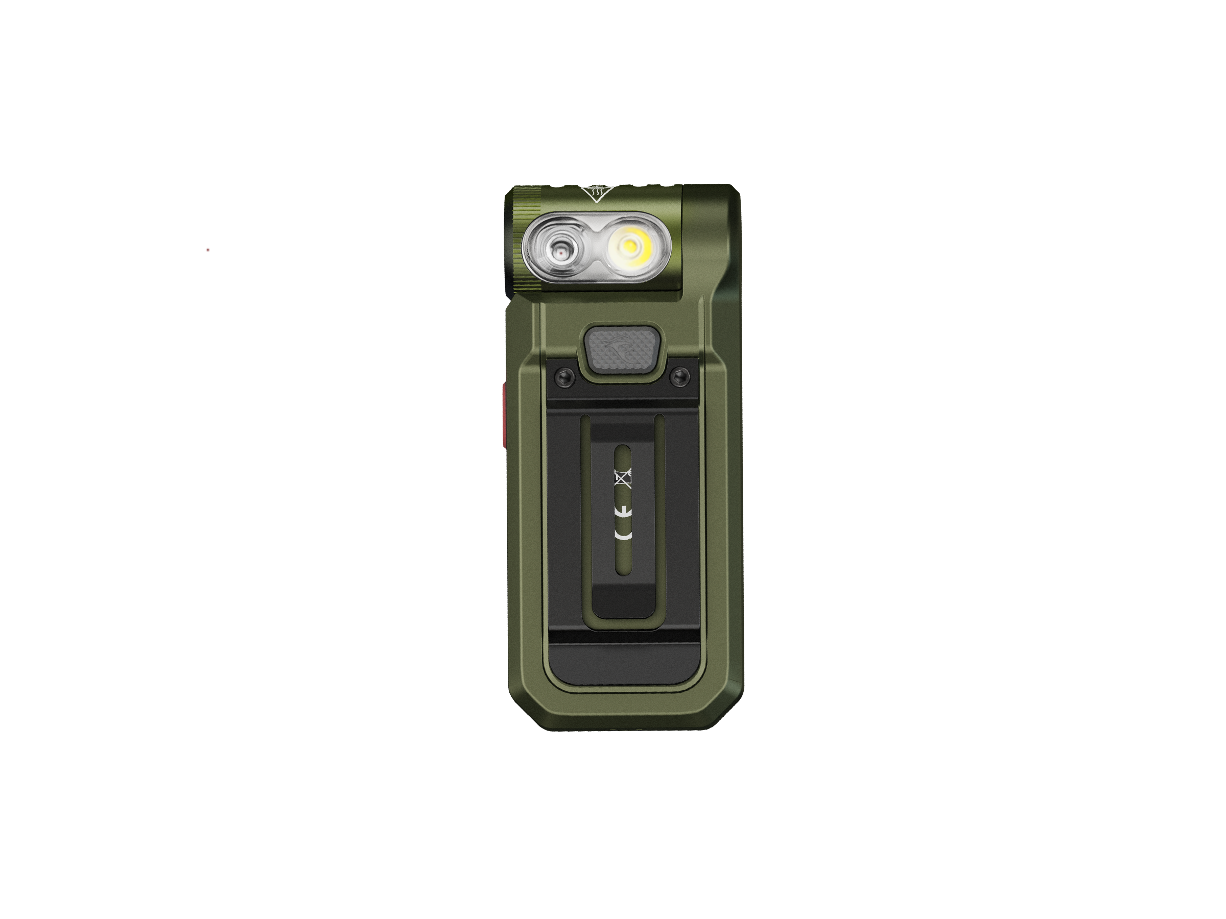 Fenix SW05R Multipurpose Clip On Light - Red & UV Output for Camping, Hiking, and Emergency Use