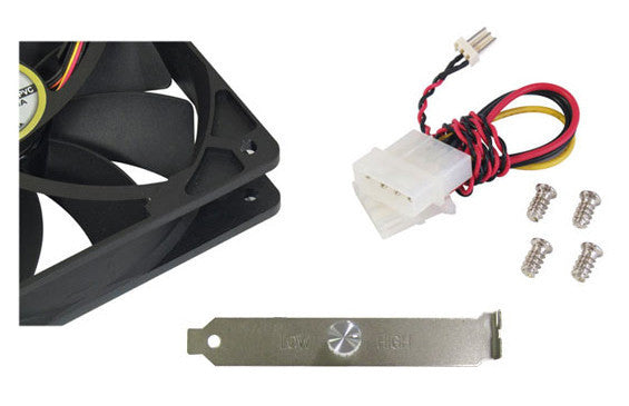 Scythe Slip Stream 120mm PWM Adjustable Cooling Fan - SY1225SL12HPVC - High Performance PC Case & CPU Cooler for Gaming & Workstations
