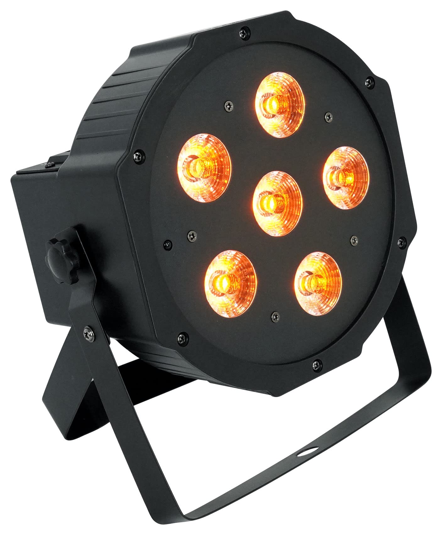 Rockville PAR 61 RGBWA+UV Rechargeable Battery DJ Lights with DMX Control, Remote & Carrying Bag - Perfect for Stage Lighting, Wedding Events, and Nightclub Disco Parties