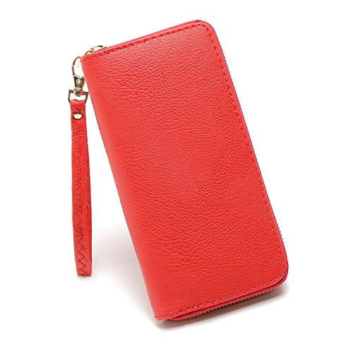 Vintage Pattern Women's Fashion Phone Bag - Lichee Coin Road Wallet Purse & Clutch for Everyday Use, Parties, and Travel