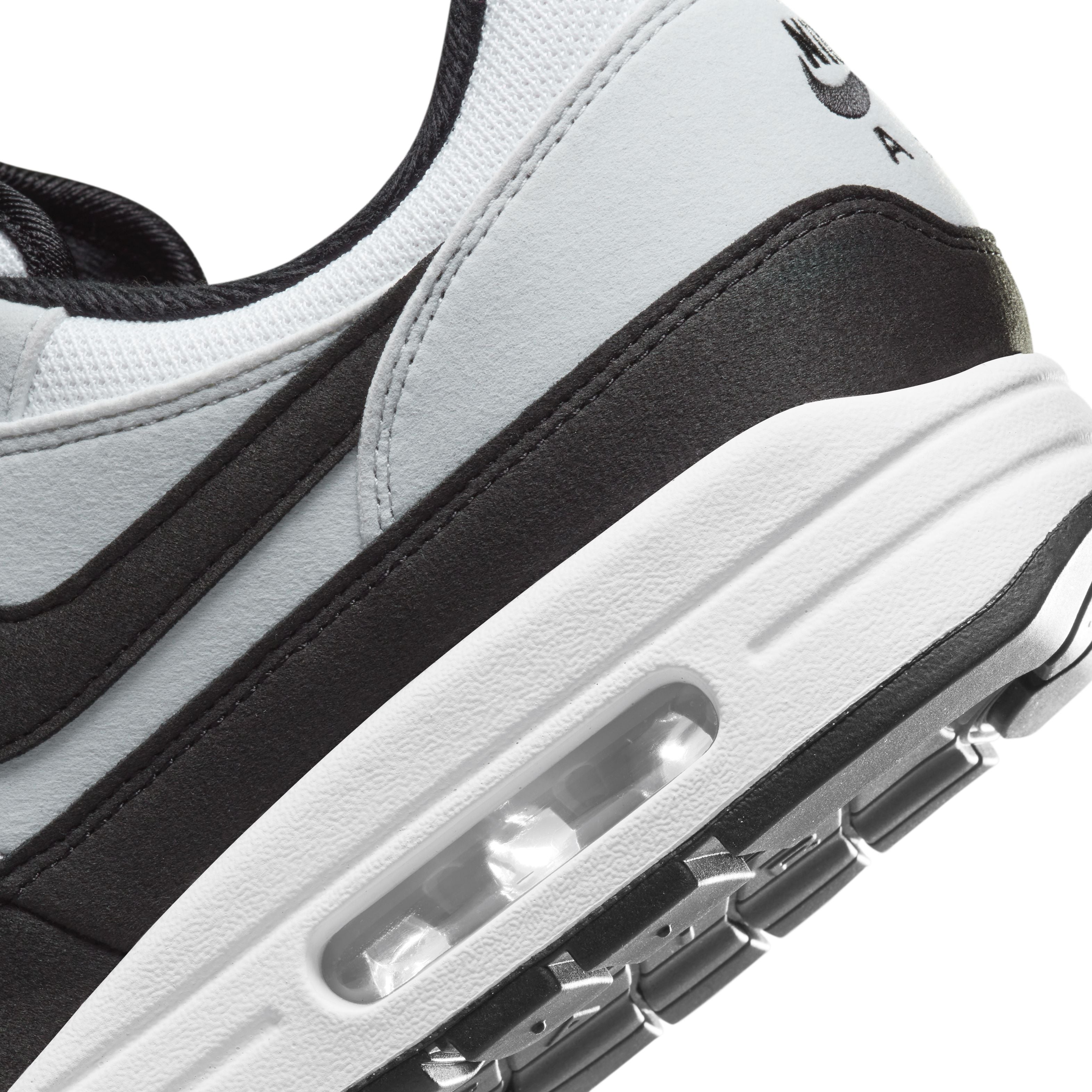 Nike Air Max 1 'White Black' Running Shoes - Men's Comfortable Sneakers for Casual Wear, Gym & Daily Activities