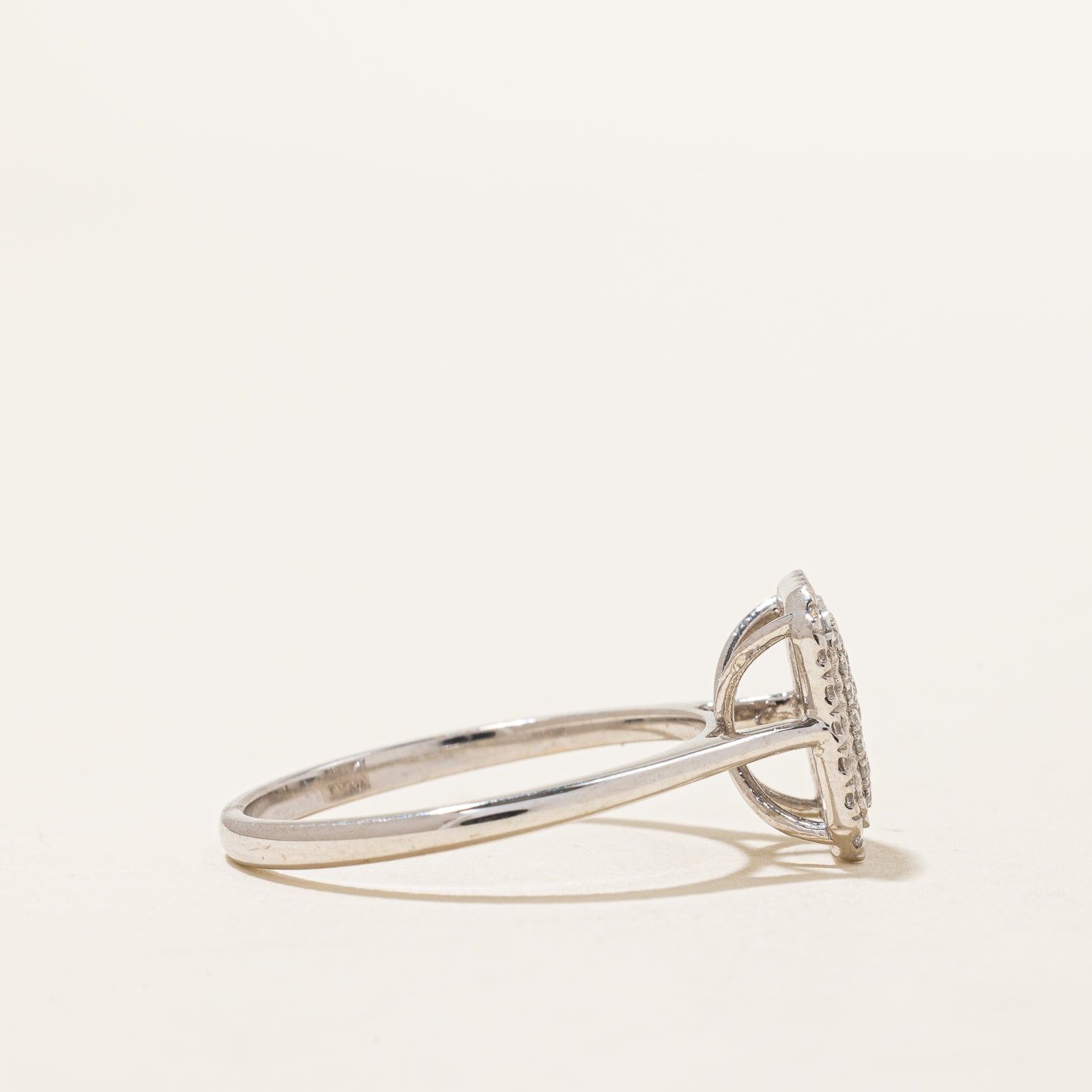 0.40ctw Diamond Grid Ring for Women - Size 7.25 | Elegant Stackable Wedding Band, Anniversary Gift | Perfect for Everyday Wear & Special Occasions