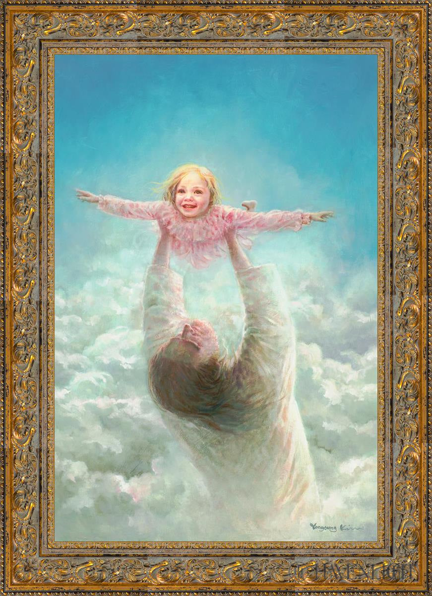 Arms Of Faith By Yongsung Kim - Inspirational Christian Wall Art - Perfect for Home Decor, Church & Office - Motivational Scripture Painting for Living Room, Bedroom & Prayer Space