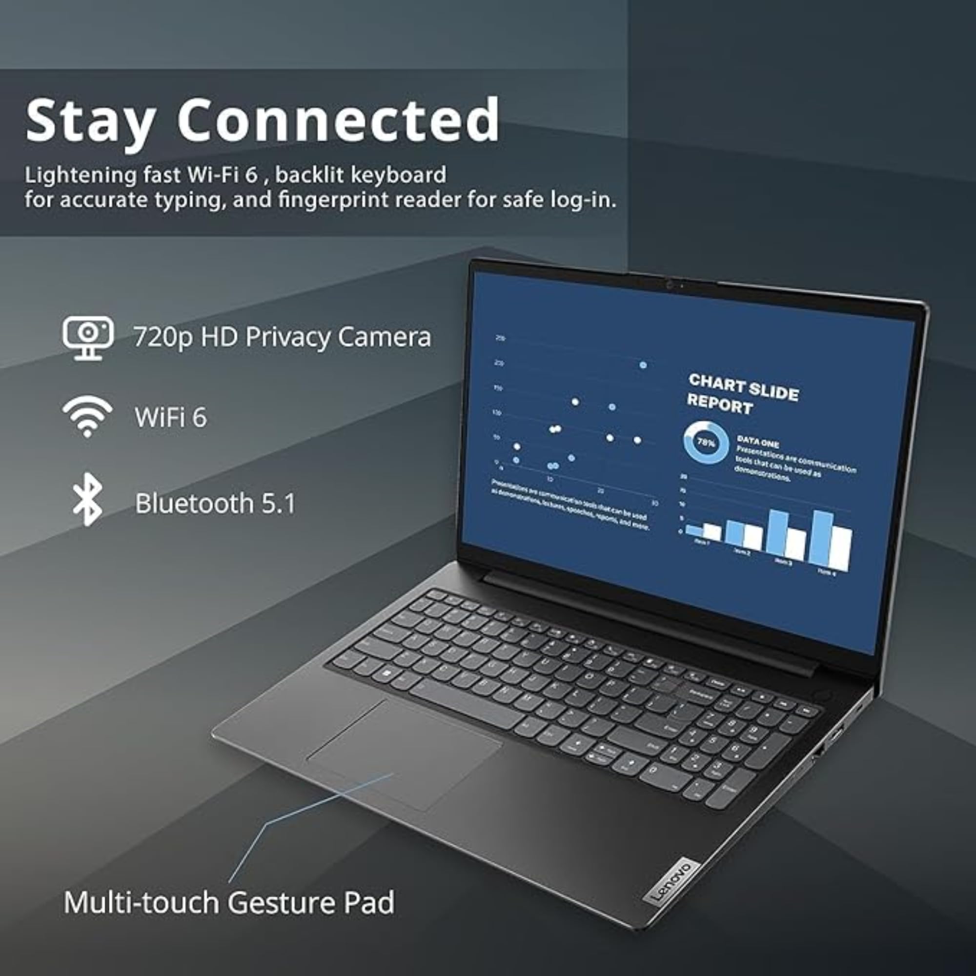 Lenovo IdeaPad 15 Premium Laptop - Intel Core i7 Processor, 20GB RAM, 1.1TB Storage (640GB SSD + 512GB HDD), WiFi 6, Windows 11 Pro - Includes 1 Year Office 365 with 1TB Cloud Storage & WOWPC Bundle - Perfect for Business, Gaming, and Remote Work