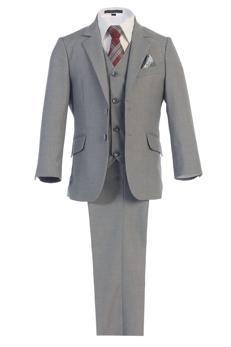 Classic Suit (BJ4005 Husky) - Premium Men's Business Formal Wear for Office, Wedding & Special Occasions
