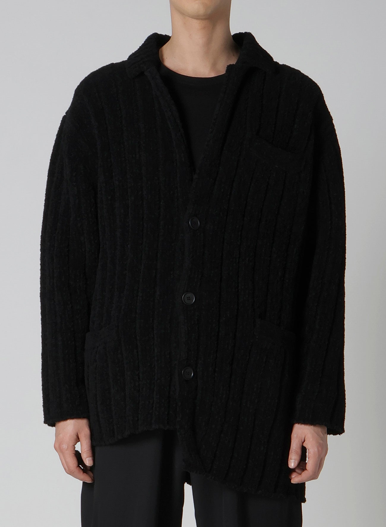 3G4 RIB 3-Button Drivers Knit Cardigan for Men - Warm & Stylish Fall/Winter Layering Piece for Casual Outfits and Office Wear