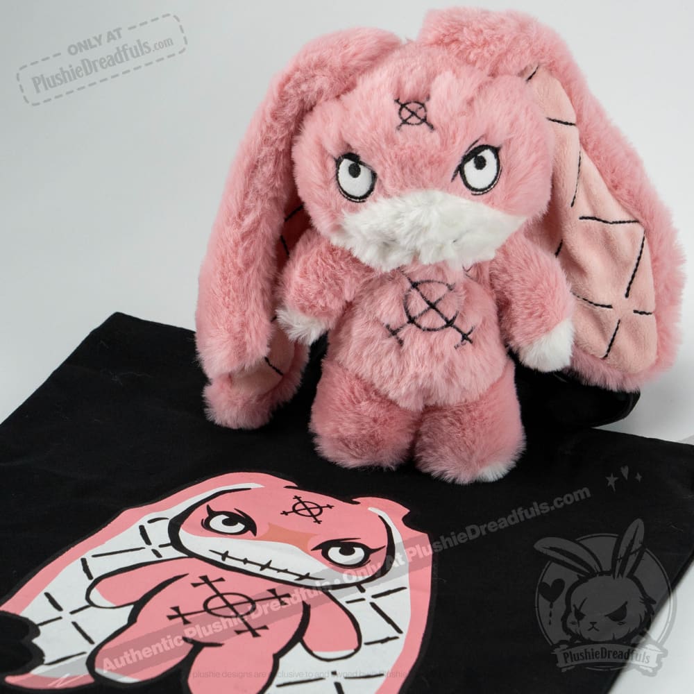 Plushie Dreadfuls Plague and War Set - Four Bunsmen of the Bunpocalypse Stuffed Animals | Unique Collectible Plush Toys for Horror Fans, Gift for Adults & Apocalypse Lovers | Perfect for Home Decor, Movie Nights, and Themed Parties