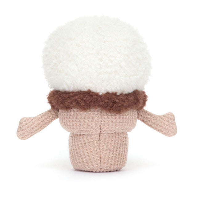 Amusable Ice Cream Cone - Fun and Playful Ice Cream Toy for Kids, Perfect for Pretend Play, Party Favors, and Summer Treat-Themed Activities