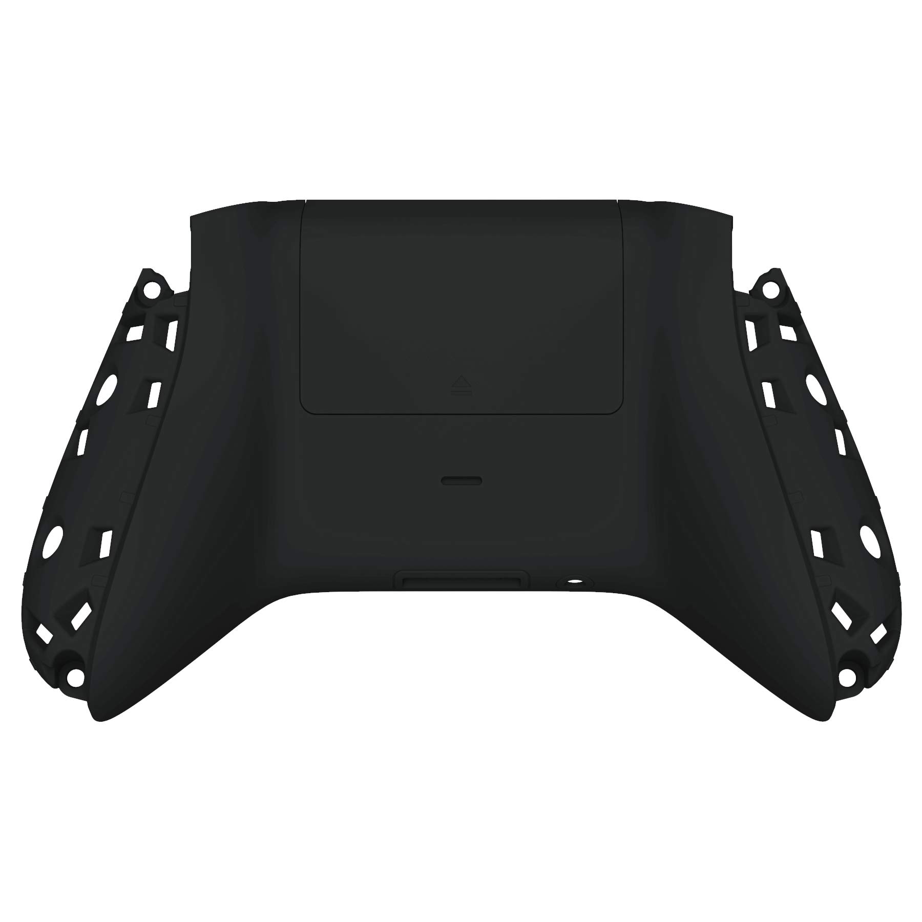 eXtremeRate Black Replacement Back Cover Shell for Xbox Core Wireless Controller - Battery Cover & Bottom Shell Compatible with Xbox Series X & S (Controller Not Included) - Perfect for Gaming, Customization & Repair