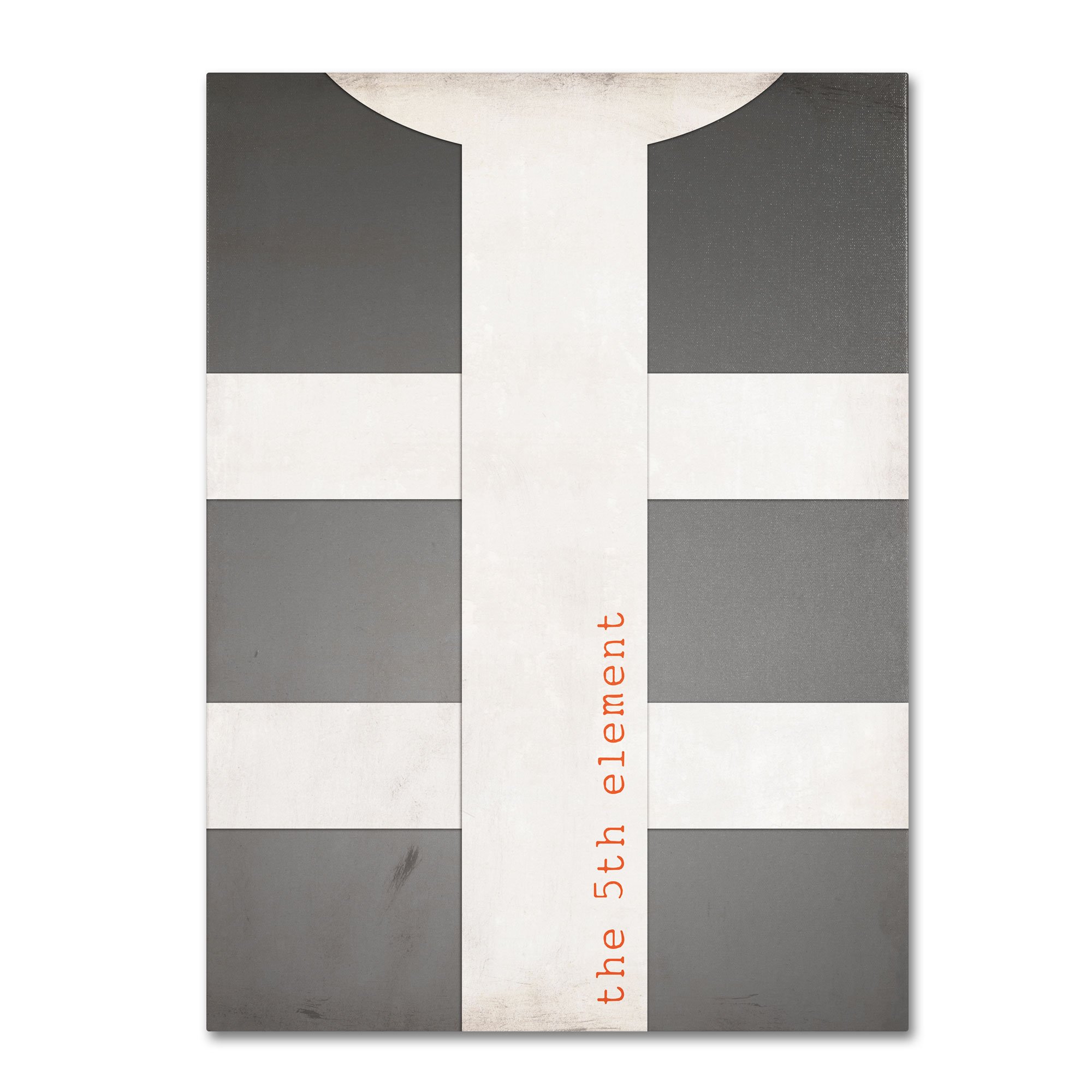 Fifth Element by Megan Romo - 30x47 Inch Canvas Wall Art Print - Modern Abstract Painting for Living Room, Bedroom & Office Decor