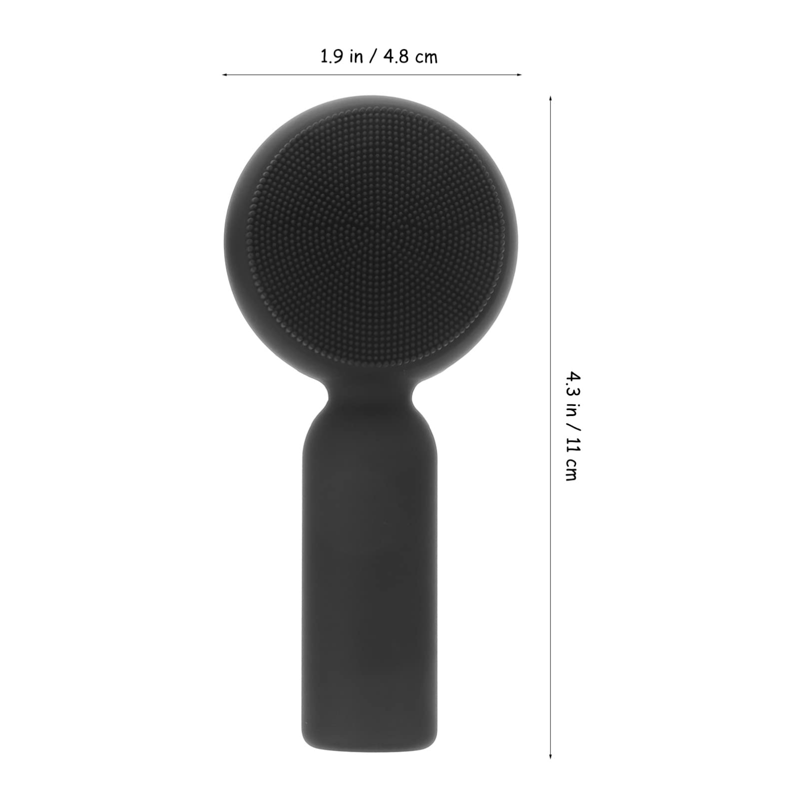 FRCOLOR 2-Pack Silicone Facial Cleansing Brush - Gentle Exfoliator & Scrubber for Deep Cleaning, Blackhead Removal & Skin Rejuvenation - Soft Manual Face Wash Brush for Women - Perfect for Daily Skincare Routine & Spa-Like Facial Massage at Home