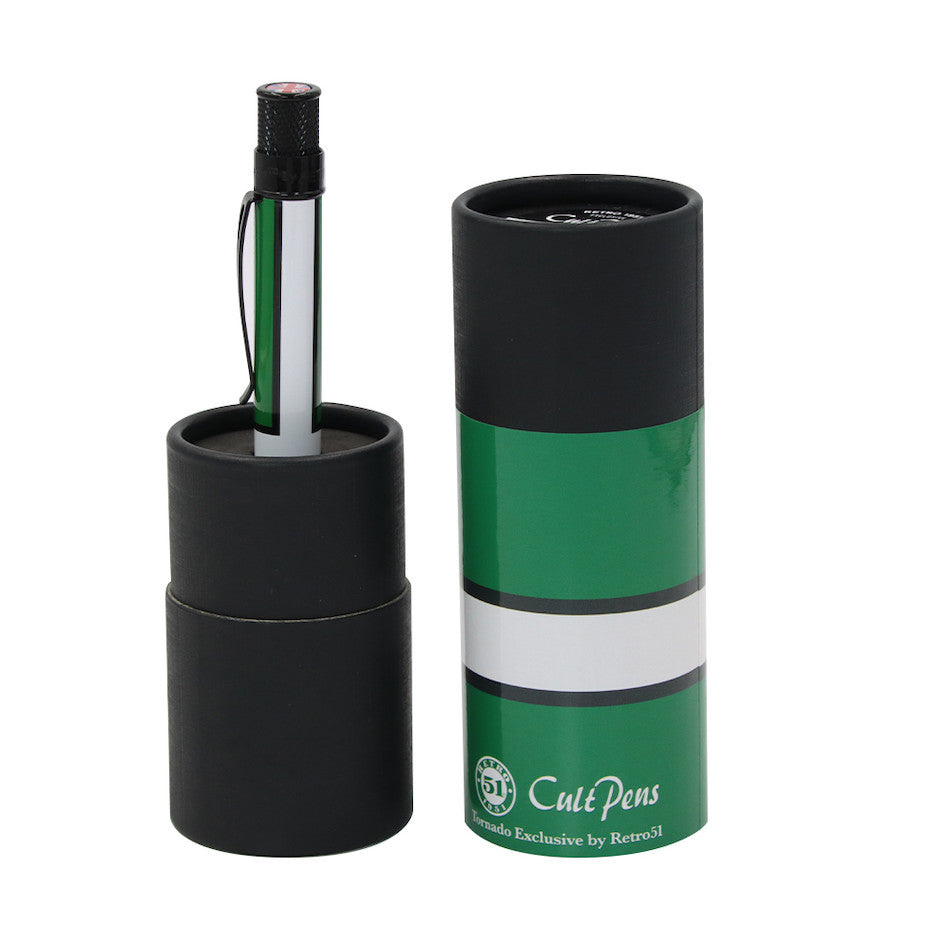 Retro 51 Tornado Rollerball Pen with Devon Flag Design - Exclusive Cult Pens Edition - Perfect for Writing, Collecting & Gift Giving