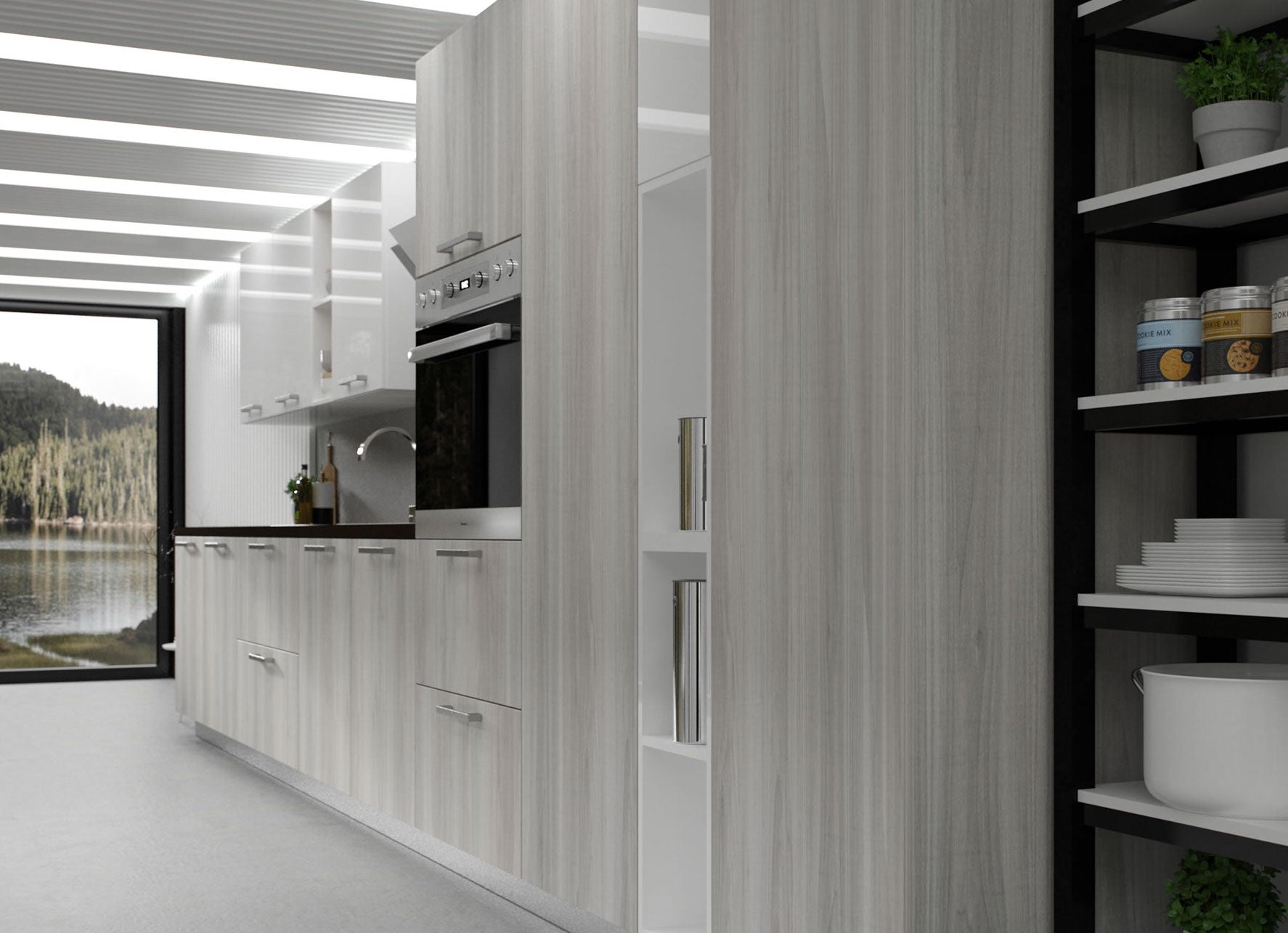 Palermo Line Kitchen Cabinets - Modern & Stylish Storage Solutions for Your Home - Perfect for Kitchens, Bathrooms & Laundry Rooms