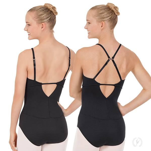 Eurotard Adult Multi-Way Cami Leotard - Adjustable Straps Dancewear for Ballet, Yoga & Gymnastics - Perfect for Performances, Practice & Workouts