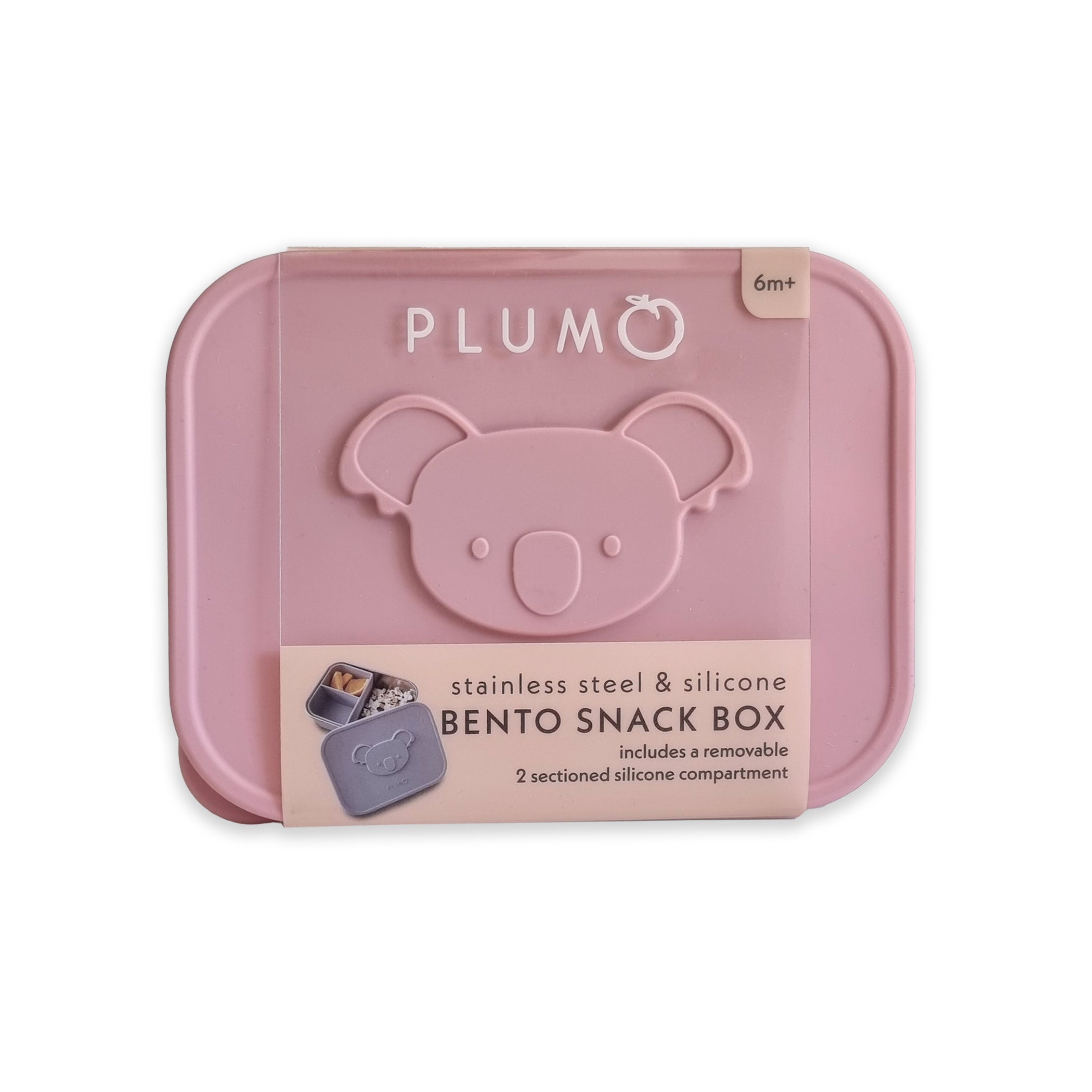 Premium PLUM Stainless Steel Bento Lunch Box with Leak-Proof Lid - Eco-Friendly Food Container for Adults & Kids - Perfect for Office, School, Picnics & Meal Prep - Dusty Berry Color