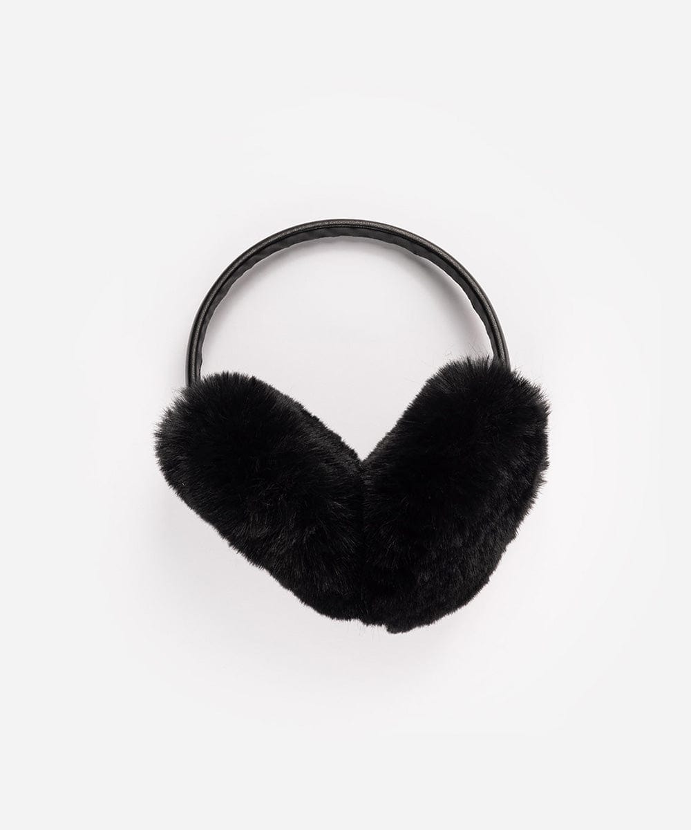 Leena Faux Fur Earmuffs - Winter Warm Fleece Ear Muffs for Women & Girls - Cozy Fashion Accessory for Cold Weather, Outdoor Activities & Snow Sports