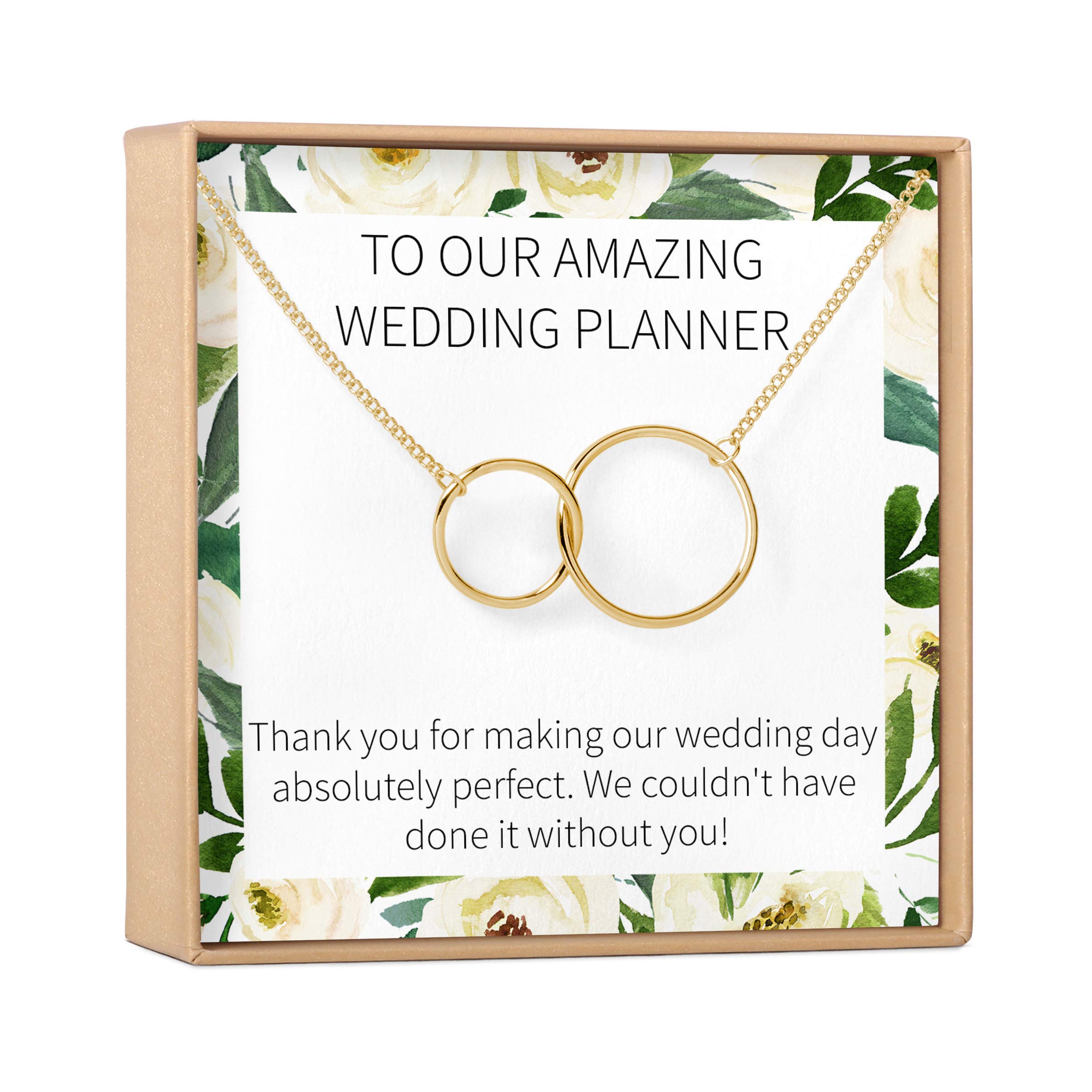Dear Ava Wedding Planner Gift Necklace - Elegant Jewelry for Wedding Coordinators, Thank You & Appreciation Present - Perfect for Bridal Party Gifts, Wedding Planner Appreciation, and Special Occasions