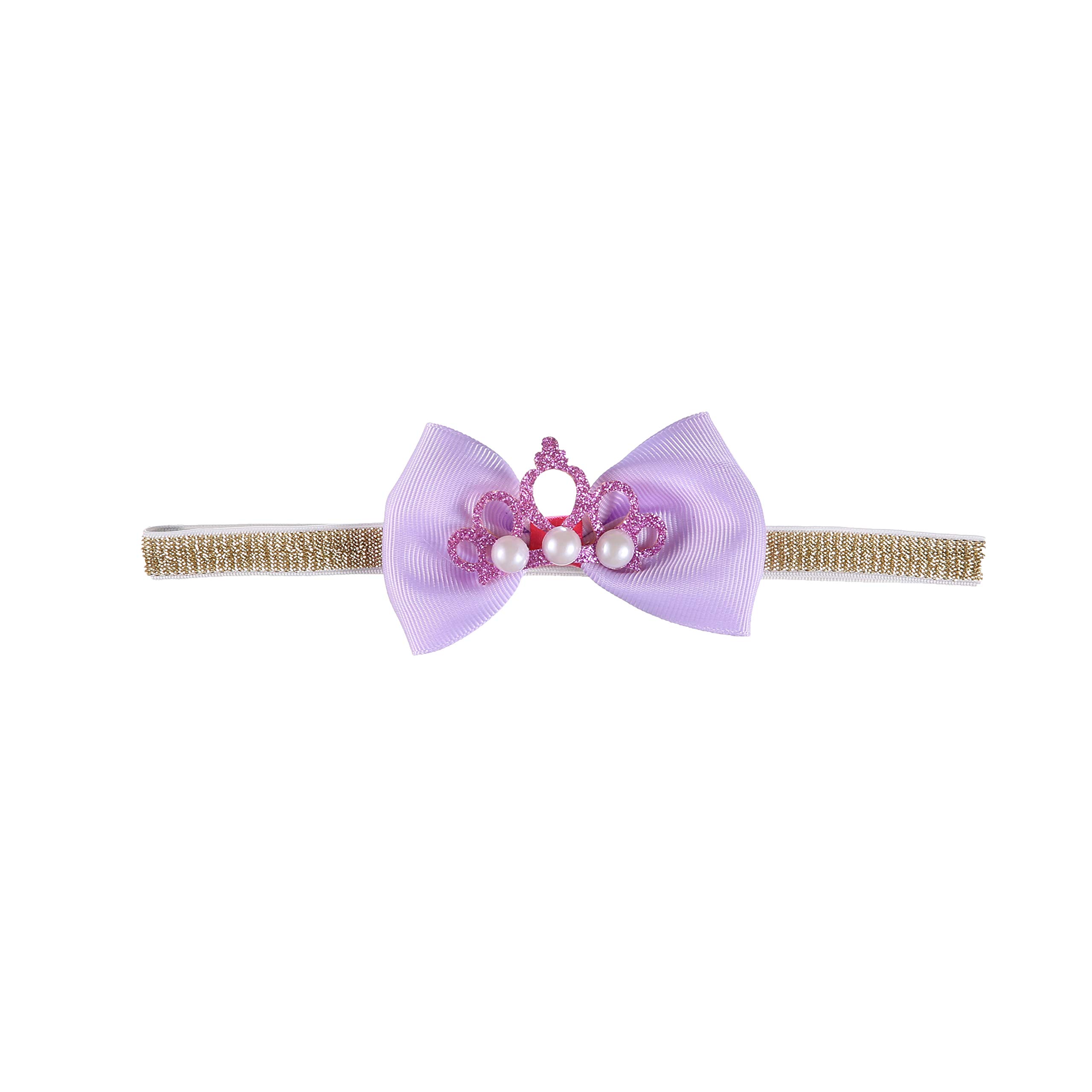 Baby Girls Bow Headbands Set - 6PCS Infant Toddler Hair Accessories for Newborn, Birthday, Photography & Party - Soft Elastic Headbands for Kids