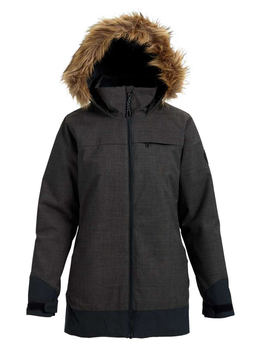 Burton Women's Lelah Insulated Winter Jacket 2020-2021 - Waterproof Snowboard Coat for Skiing & Outdoor Activities