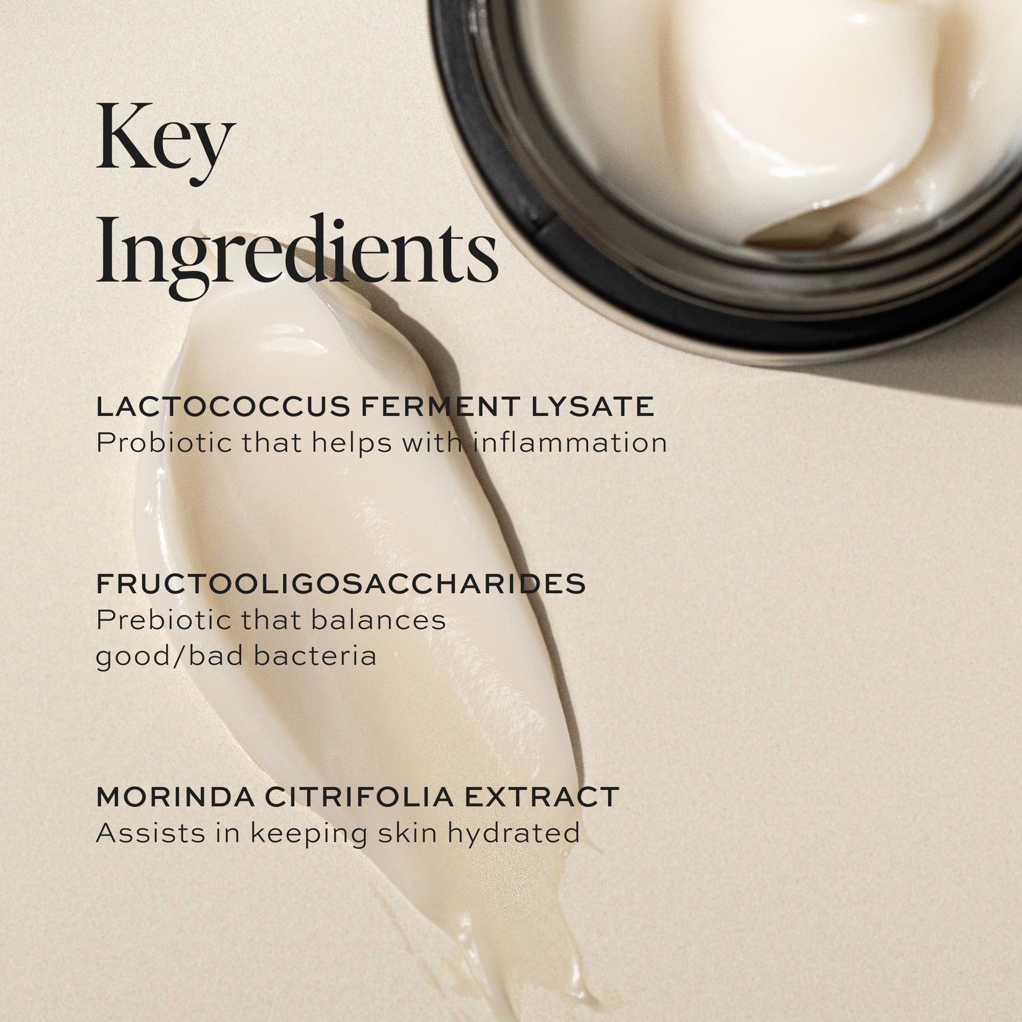 Best Probiotic Gel Cream for Face - Hydrating & Soothing Moisturizer for Sensitive Skin - Perfect for Daily Skincare Routine & Nighttime Use